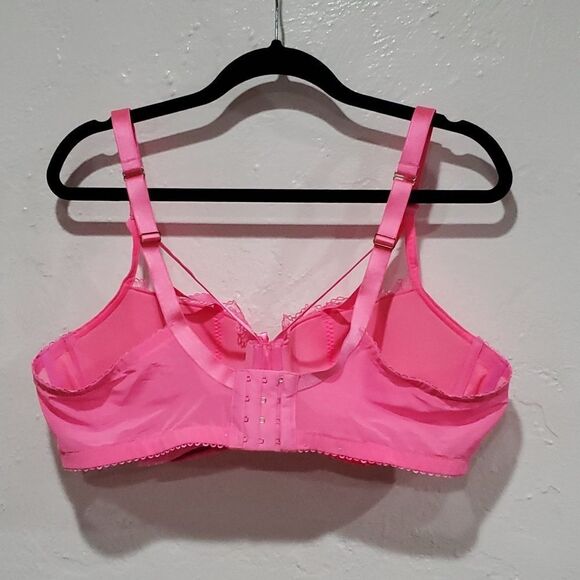 Savage x Fenty Living in the Clouds Iridescent Lace Bra Size 42DD - Picture 10 of 16